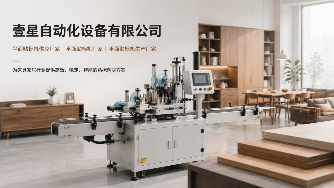 衢州家具贴标贴胶自动化设备